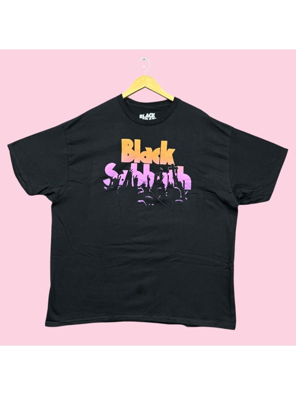 Black Sabbath Live Show Crowd Logo Heavy Metal Band Tee XXL